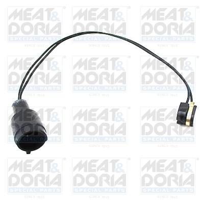 Warning Contact, brake pad wear